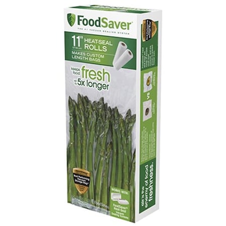 Foodsaver FoodSaver FSFSBF0626-P00 11 in. x 16 ft. Foodsave Roll - 2 Pack 183932